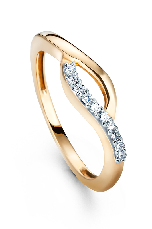 packshoty biżuteria pierścionek z brylantami