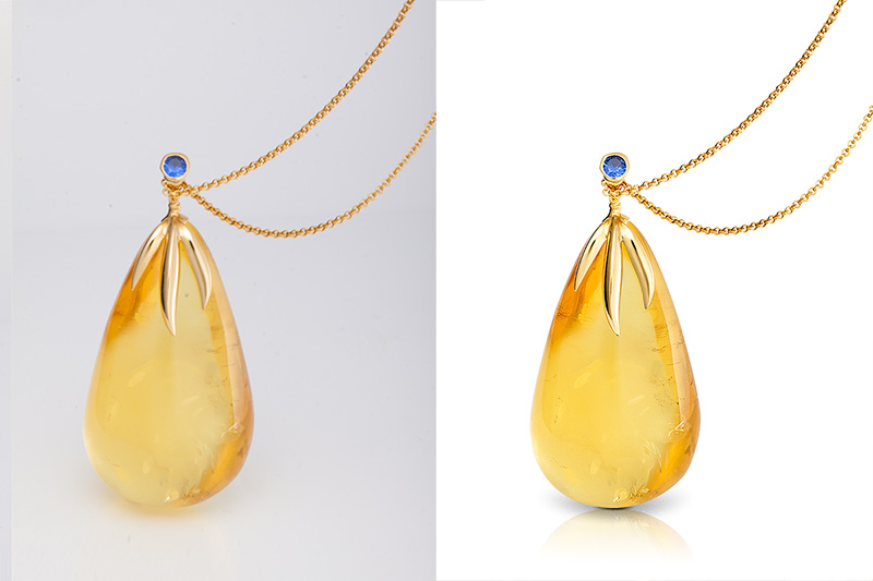 retusz zdjęć biżuterii