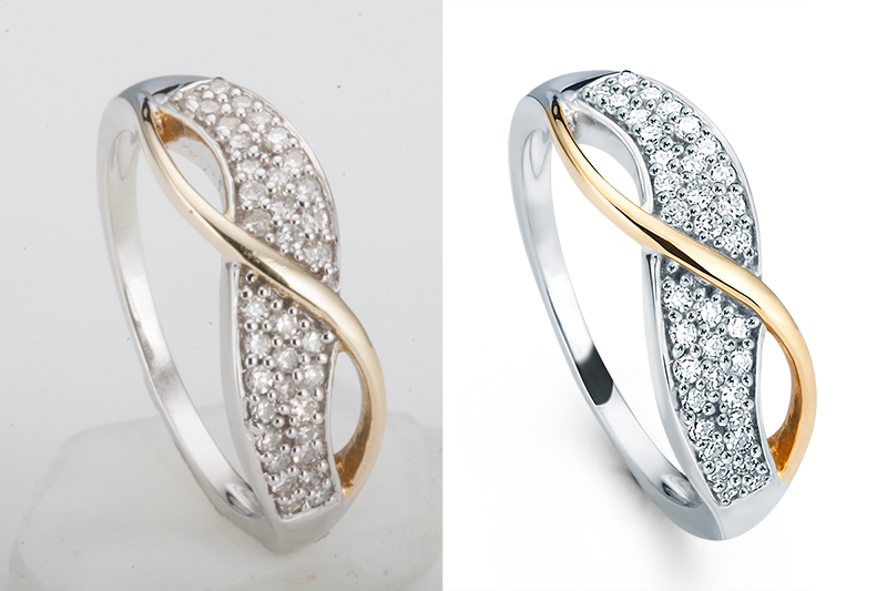 obróbka zdjęć biżuterii