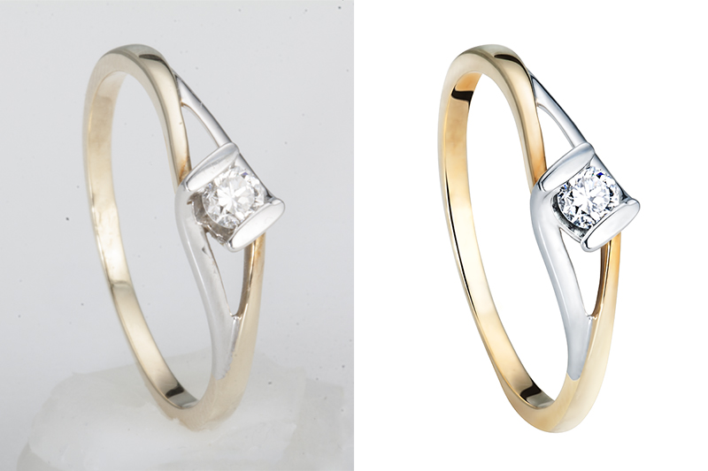 obróbka zdjęć biżuterii