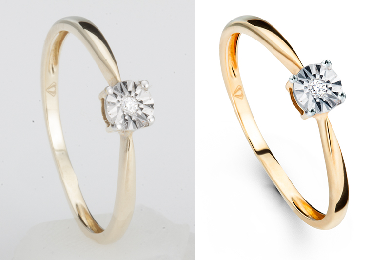 obróbka zdjęć biżuterii