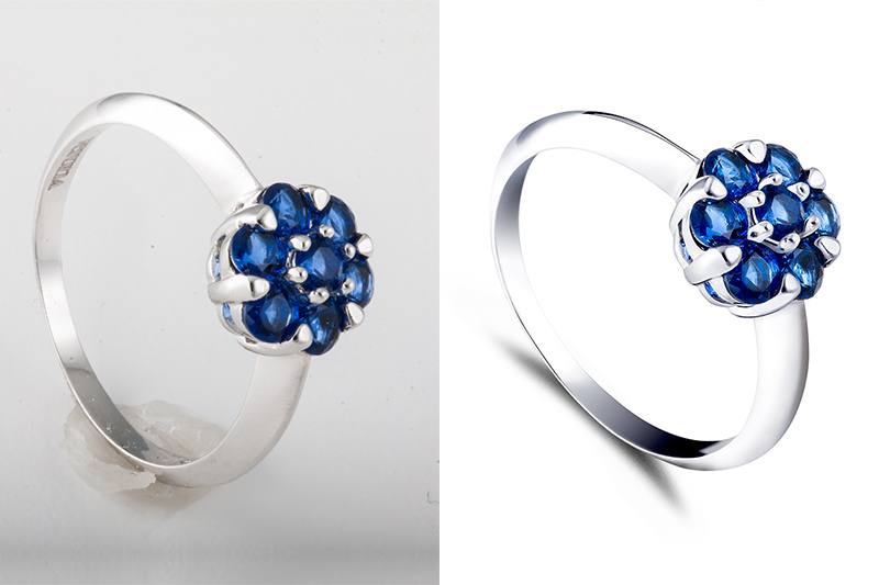 obróbka zdjęć biżuteria