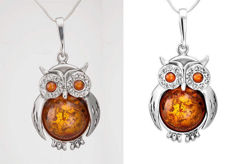 obróbka zdjęć biżuteria