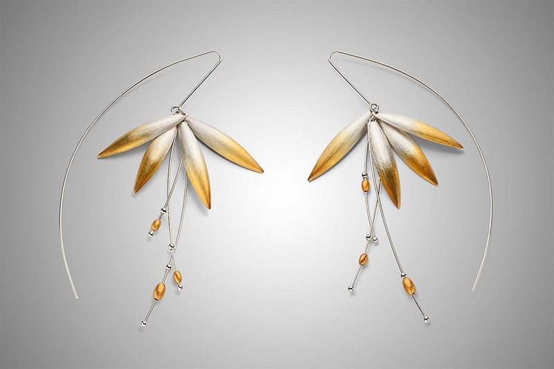 zdjęcia biżuterii artystycznej kolczyki